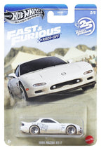 Fast & Furious Hot Wheels Silver Series Die-Cast Vehicles 1/64 979P Assortment (24)