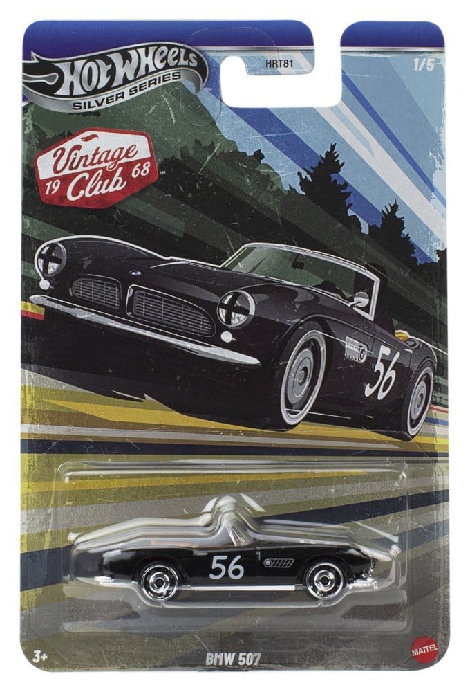 Hot Wheels Silver Series Die-Cast Vehicles 1/64 Vintage 979J Assortment (10)