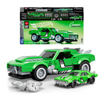 Mattel Brick Shop Hot Wheels Speed Series Building Set 1/32 Custom '68 Camaro