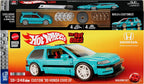 Hot Wheels Speed Series Mattel Brick Shop Building Set 1/32 Custom ’90 Honda Civic EF