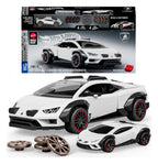 Hot Wheels Speed Mattel Brick Shop Building Set 1/32 Lamborghini Huracán Sterrato