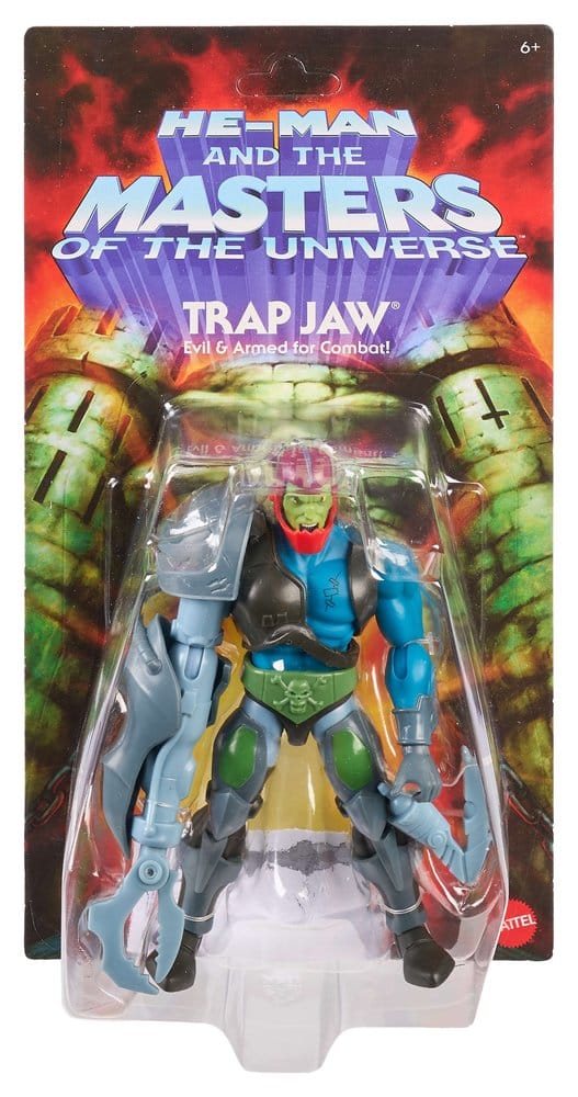 Masters of the Universe Origins Action Figure Cartoon Collection: Trap Jaw 14 cm