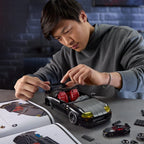 Hot Wheels Elite Mattel Brick Shop Building Set 1/16 '94 Toyota Supra MKIV
