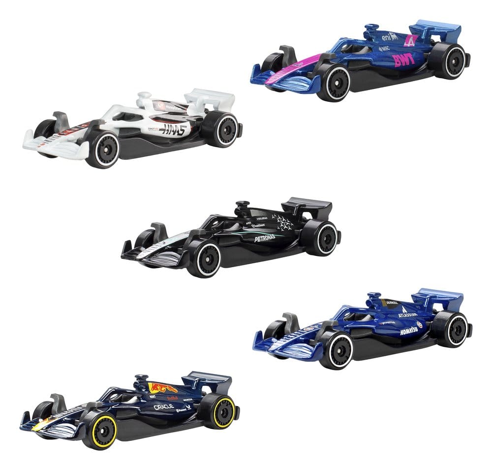 Formula 1 Hot Wheels Die-Cast Vehicle 5-Pack 1:64 2025