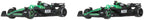 Formula 1 Hot Wheels Premium Die-Cast Vehicles 2-Pack 1/64 KICK Sauber Team