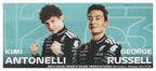 Formula 1 Hot Wheels Premium Die-Cast Vehicle 2-Pack 1:64 Team Mercedes-AMG PETRONAS