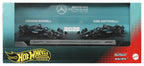 Formula 1 Hot Wheels Premium Die-Cast Vehicle 2-Pack 1:64 Team Mercedes-AMG PETRONAS