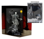 It Welcome to Derry Movie Maniacs Figure Pennywise (Black &amp; White) 16 cm