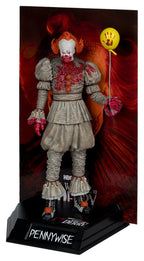 It Welcome to Derry Movie Maniacs Figure Pennywise (Bloody) 16 cm