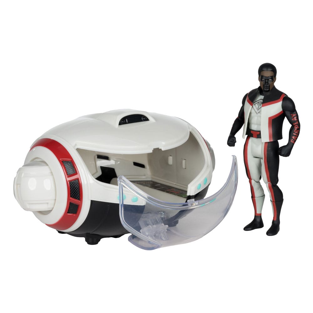Superman (2025) DC Direct Super Powers Action Figure with Vehicle Mr. Terrific & T-Craft