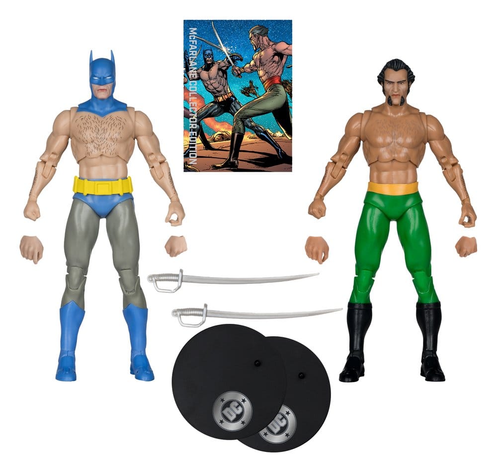 DC Multiverse McFarlane Elite Edition Action Figure 2-Pack Batman vs Ra's al Ghul (Batman #244) (Gold Label) 18 cm