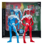 DC Multiverse Action Figures 2-Pack Superman Blue vs. Superman Red (Gold Label) 18 cm