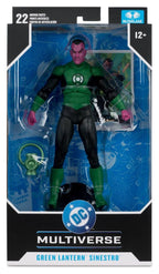 DC Multiverse Action Figure Green Lantern Sinestro (Green Lantern Corps 1) 18 cm