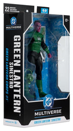 DC Multiverse Action Figure Green Lantern Sinestro (Green Lantern Corps 1) 18 cm
