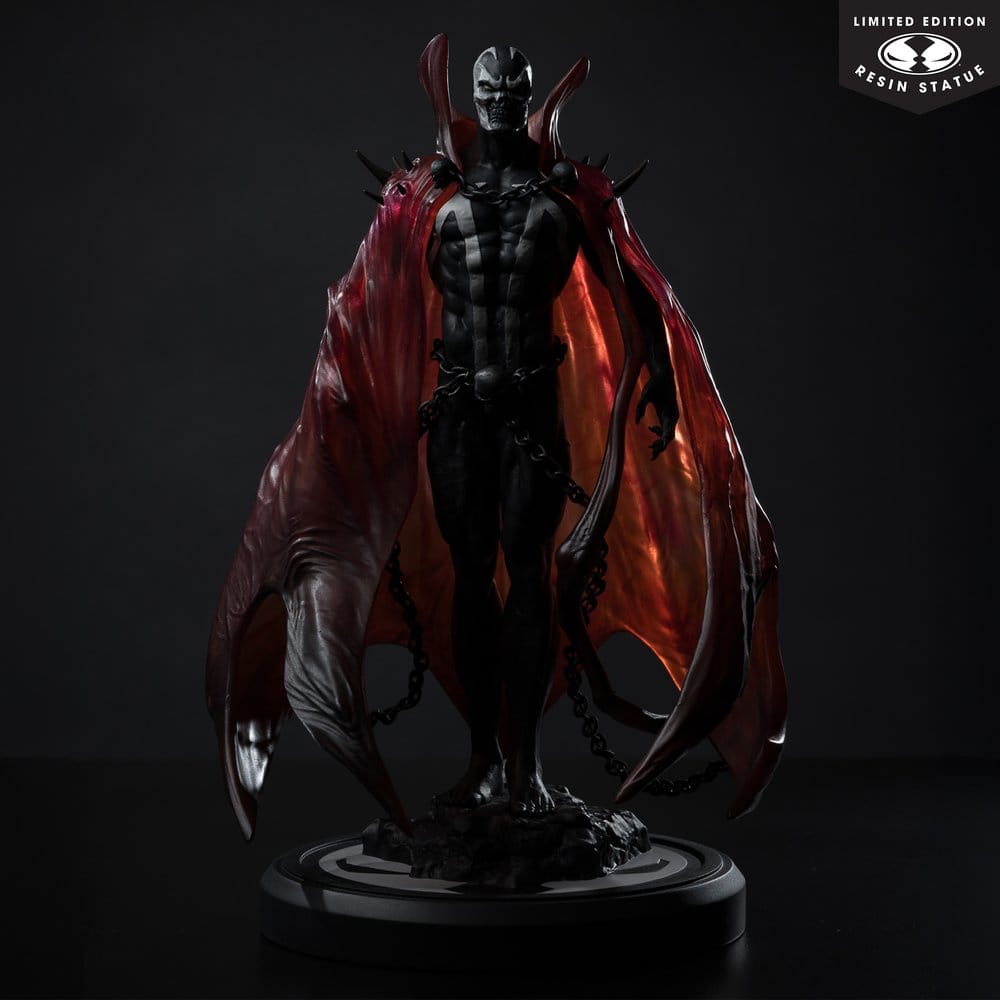Spawn Black White & Red All Over Statue 1/10 Spawn by Pupeteer Lee 23 cm
