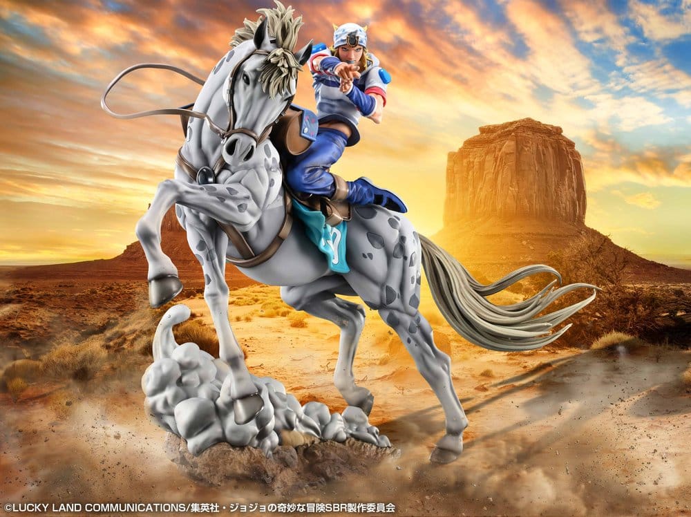 JoJo's Bizarre Adventure: Steel Ball Run Chozo Art Collection PVC Figure Johnny Joestar & Slow Dancer 30 cm