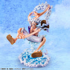 One Piece Portrait.Of.Pirates PVC Figure "Evolutionary History" Monkey D. Luffy "Gear Fifth" 26 cm
