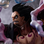 One Piece Portrait.Of.Pirates SA-Maximum PVC Figure Monkey D. Luffy Gear 4 Bounce-Man 10th Limited Ver. 30 cm