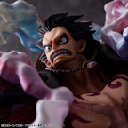 One Piece Portrait.Of.Pirates SA-Maximum PVC Figure Monkey D. Luffy Gear 4 Bounce-Man 10th Limited Ver. 30 cm