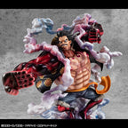 One Piece Portrait.Of.Pirates SA-Maximum PVC Figure Monkey D. Luffy Gear 4 Bounce-Man 10th Limited Ver. 30 cm