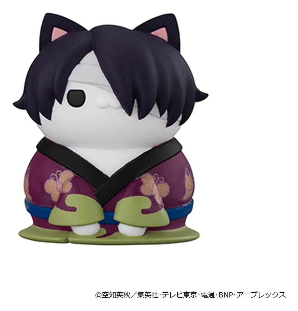 Gintama Mega Cat Project Mini Figures Nyantama Go Meow-Meow Edition! 3 cm Blind Box Display (8) (Repeat)