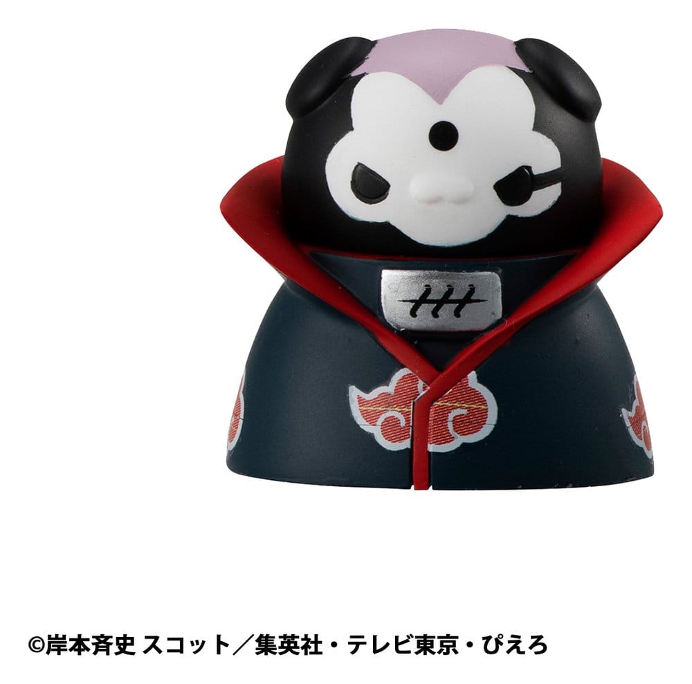 Naruto Shippuden Mega Cat Project Trading Figure Defense Battle of Village of Konoha! 3 cm Nyaruto! Blind Box Assortment (8) (re-run)
