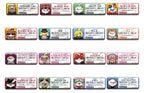 One Piece Mega Cat Project Metal Badges NyanPieceNyan! Name Collection 8 cm Blind Box Display (16) (Repeat)