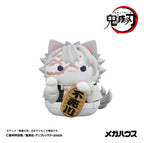 Demon Slayer: Kimetsu no Yaiba Mega Cat Project Minifigures 6 cm Demon Slayer Fortune Cats ver. 02 Blind Box Display (8) (Repeat)