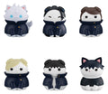 Jujutsu Kaisen Mega Cat Project Jujutsu Cats Hidden Inventory/Premature Death Ver. Mini Figures 3 cm Blind Box Display (8) (Repeat)