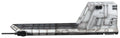 Gundam Unicorn Realistic Model Series Diorama 1/144 Scale Nahel Argama Catapult Deck (UC ver.) 138 cm
