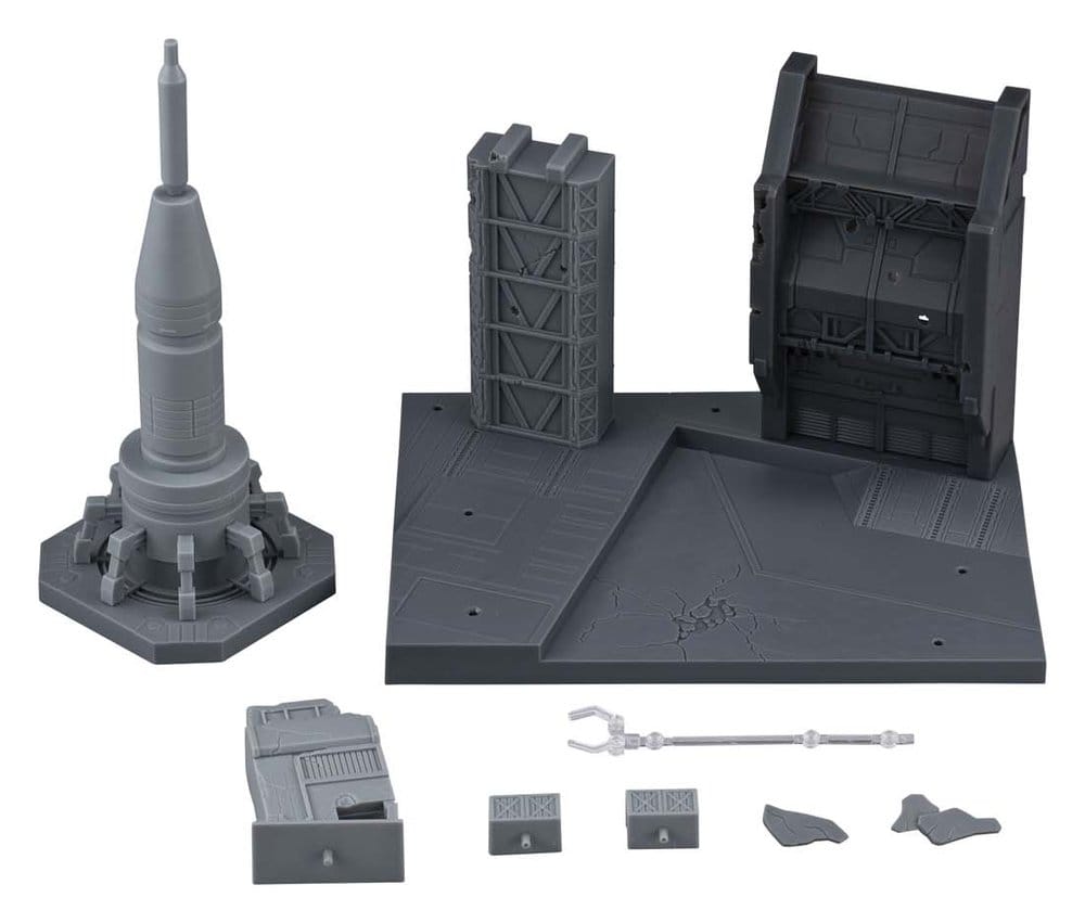 Mobile Suit Gundam SEED Realistic Model Series Diorama G Structure GS06M Heliopolis Battle Stage Material Color Edition 18 cm
