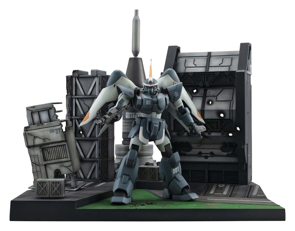Mobile Suit Gundam SEED Realistic Model Series Diorama G Structure GS06M Heliopolis Battle Stage Material Color Edition 18 cm