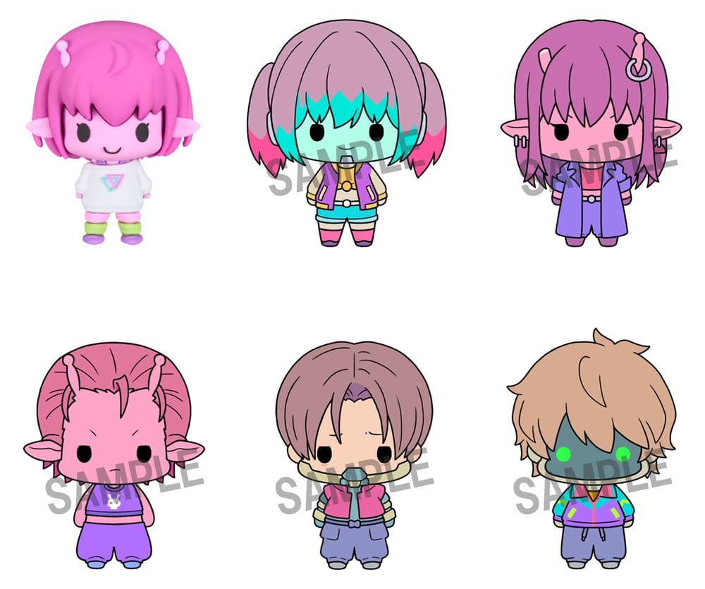 Milky Subway Chokorin Collection Mini Figures The Galactic Limited Express Blind Box Assortment (6)