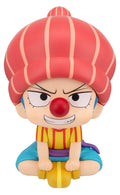 One Piece Look Up PVC Figure Buggy Childhood Ver. 11 cm