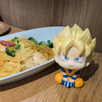 Dragon Ball DAIMA Look Up PVC Figures 2-Pack Super Saiyan Son Goku (mini) & Super Saiyan Vegeta (mini) 11 cm (with gift)