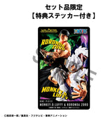 One Piece Wallstar PVC Figures 2-Pack Monkey D. Luffy Gear Fifth & Roronoa Zoro (with gift) 10 cm