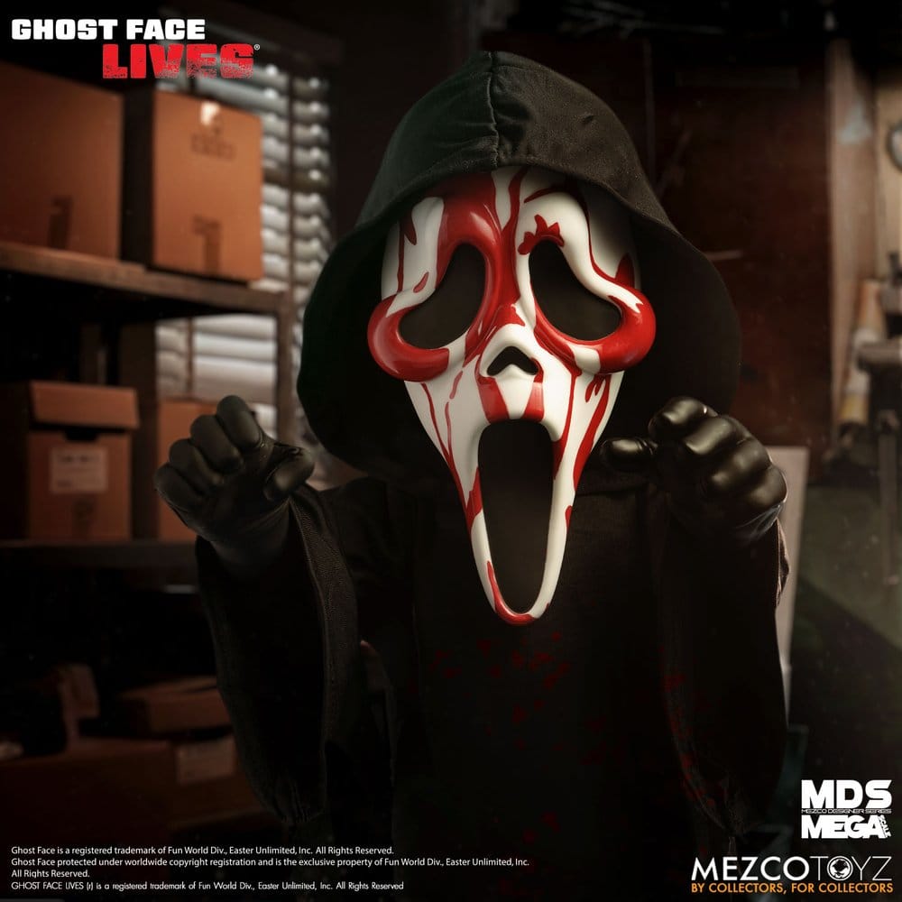 Scream MDS Roto Plush Doll Bloody Ghost Face 38 cm