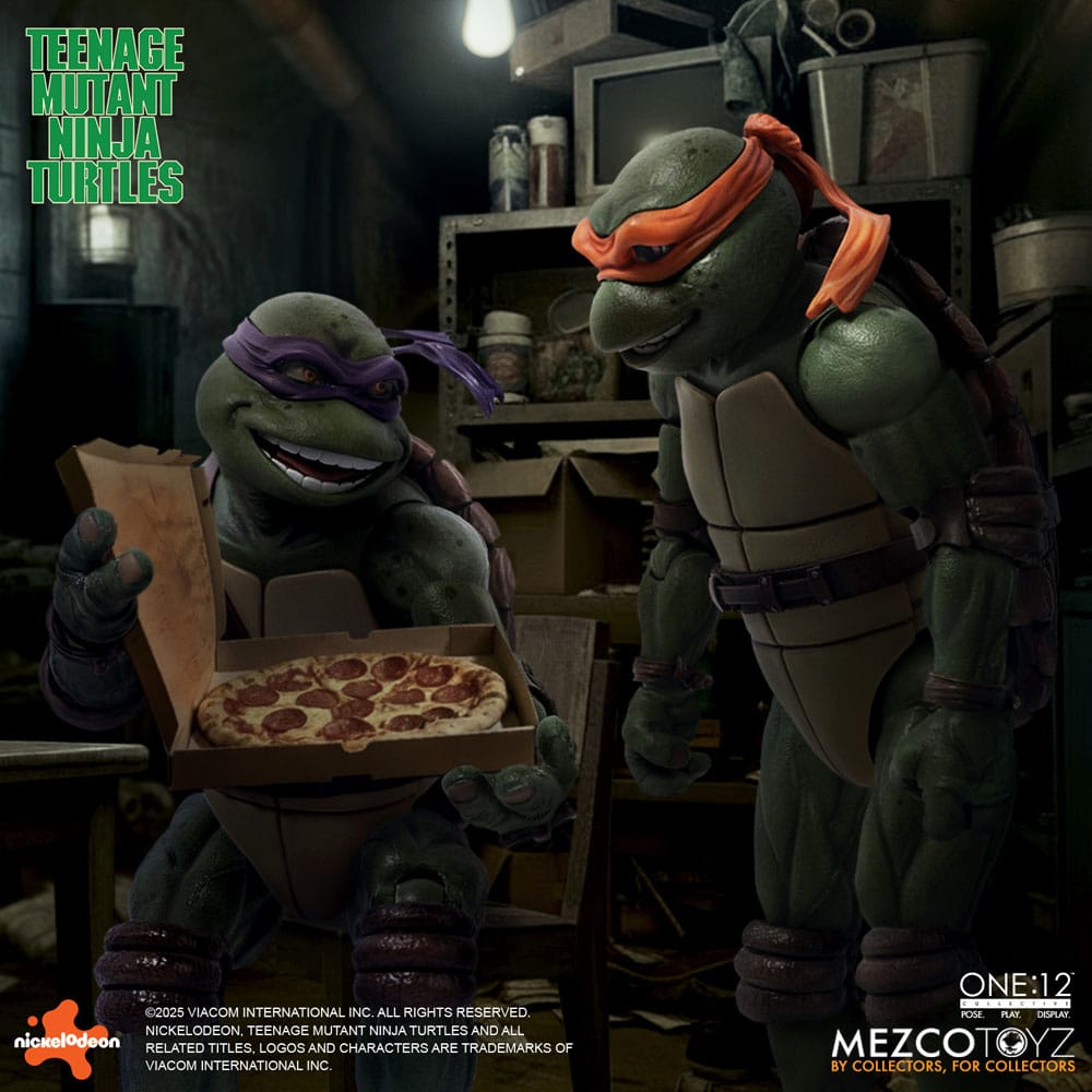 Teenage Mutant Ninja Turtles Figures box set 1/12 Teenage Mutant Ninja Turtles (1990 Movie) 15 cm