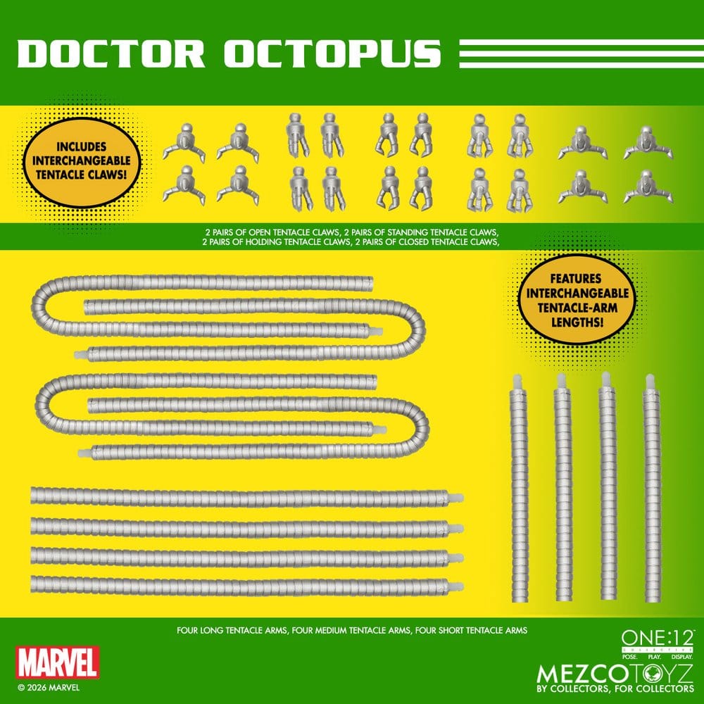 Marvel Comics One:12 Collective Action Figure 1/12 Doctor Octopus 16 cm