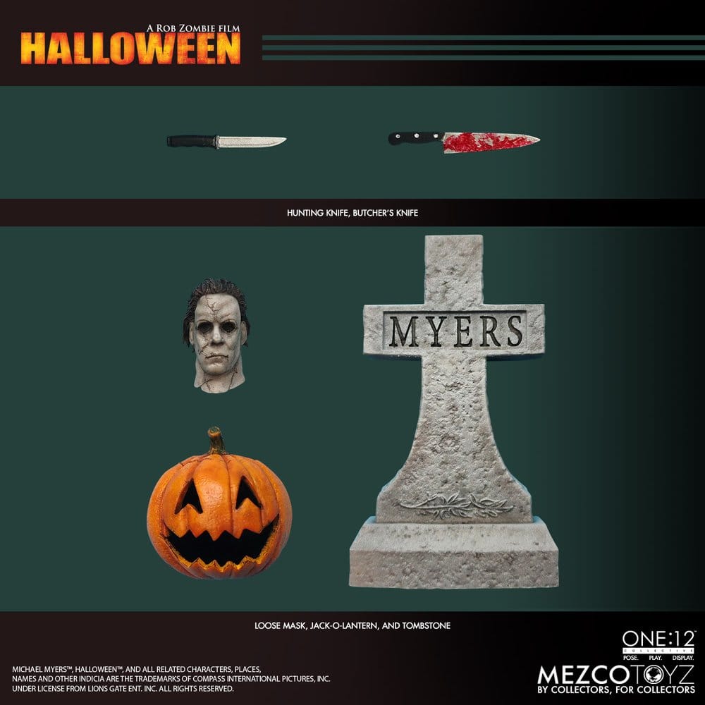 Halloween (2007) One:12 Collective Action Figure 1/12 Michael Myers 17 cm