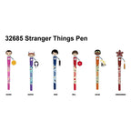 Stranger Things pen 3D Head Topper Spinning Pen