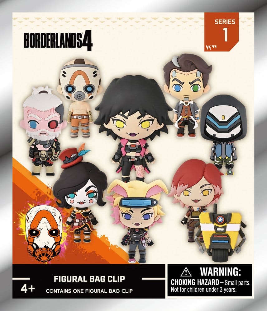 Borderlands 3D PVC Bag Clips Series 1 Blind Bag Display (24)