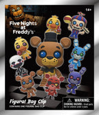 Five Nights at Freddy's 3D PVC Bag Clips Series 1 Display (24)