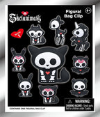 Skelanimals 3D PVC Bag Clips Series 1 Blind Bag Display (24)