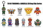Tokidoki x Godzilla 3D PVC Bag Clips Display (24)