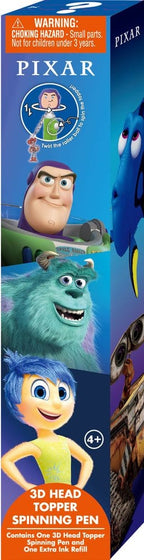 Pixar 3D Head Topper Spinning Pen Display (16)