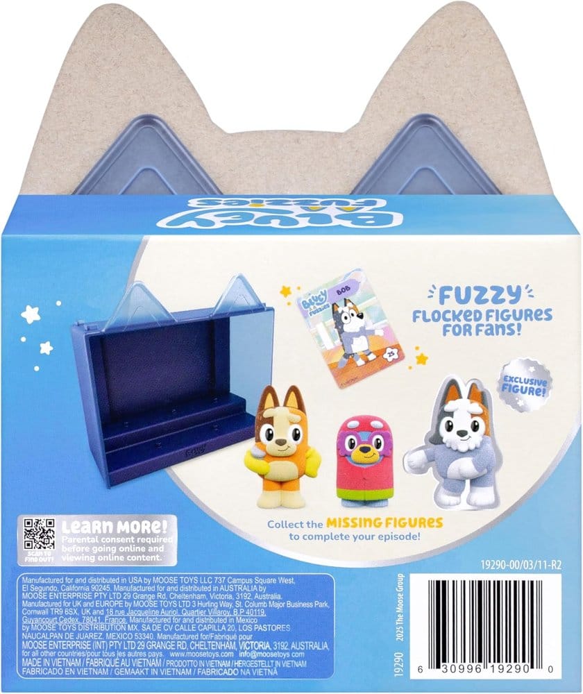 Bluey Fuzzies Episode Pack Display (12)
