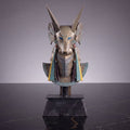 Stargate Desktop Replica Helmet Replica Jackal Guard Helmet Anubis 15 cm