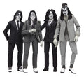 KISS Action Figures 4-Pack Dressed to Kill Album Cover 18 cm