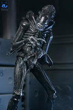 Aliens Ultimate Action Figure Warrior (1986) Xenomorph Black (40th Anniversary) 23 cm